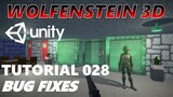 How To Make An FPS WOLFENSTEIN 3D Game Unity Tutorial 028 - BUG FIXES + PREPARATION