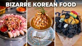 I Tried Some Weird Korean Food. Horse Sushi and More!