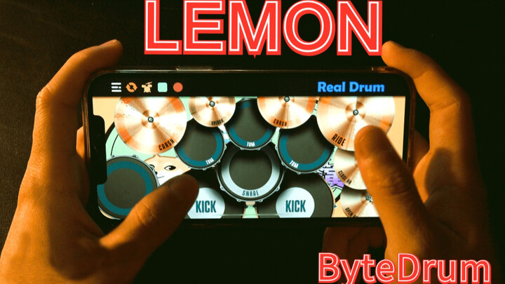 [Musik] Mainkan satu set drum dari ponselmu!|"LEMON"