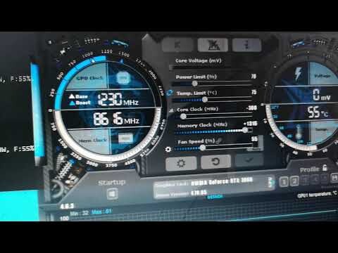 Mining ETH rtx 3060 49.61Mhs