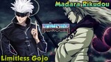 Limitless Gojo VS Madara Uchiha Rikudo (Anime War Battle Of The Strongest) Full Fight