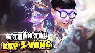 SETT PHẠM | UY LỰC CỰC MẠNH ĐẾN TỪ ĐỘI HÌNH 6 THẦN TÀI KẸP TƯỚNG 5 VÀNG