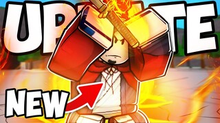 They added a NEW ULTIMATE MOVE to ATOMIC SAMURAI in Roblox The Strongest Battlegrounds..