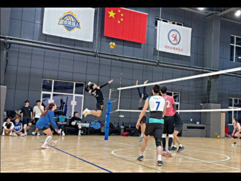 Amateur volleyball court requires you to know how to play a few moves