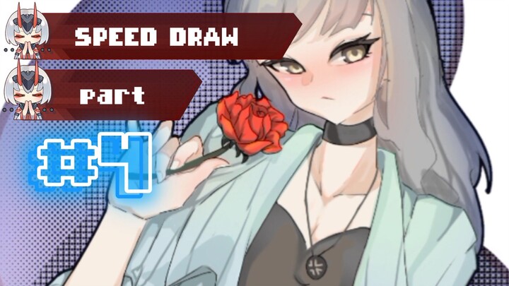 [speed pain] speed draw random art part 4