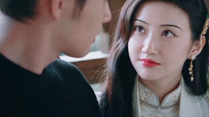 Wearing the most beautiful cheongsam and saying the most heart-wrenching lines—wow, I just love the 