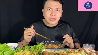 Ăn và thưởng thức món hoành thánh phần 7 #anngon