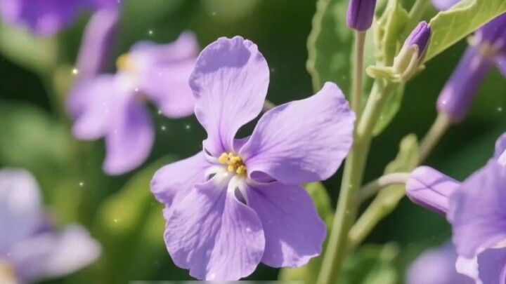 Ngôn ngữ của hoa violet là "tình yêu bí mật và lâu dài, nở rộ trong im lặng với vẻ đẹp của lòng trun