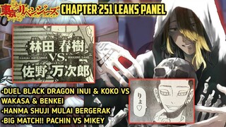 TOKYO REVENGERS CHAPTER 251 leaks panel - PACHIN VS MIKEY dan HANMA SHUJI yang mulai BERGERAK!!