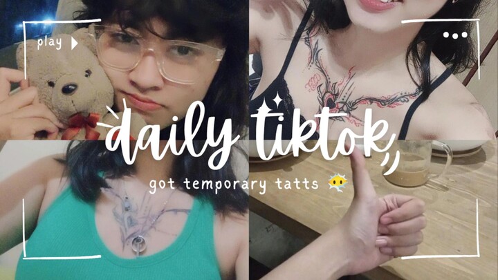 show off my temporary tatts omg so qt