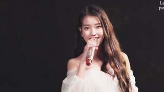 Shocking Eloquence! IU Ji Eun Lee above the time Live 