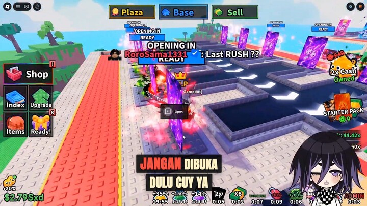 Momen deg degan pas buka kartu evo termahal di Roblox