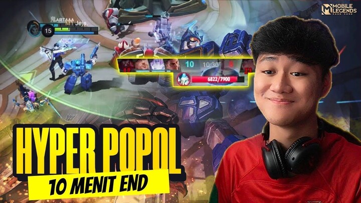COBA META MPL PH HYPER POPOL 10 MENIT END, RAHASIA MAIN OBJEKTIF! - Mobile Legen