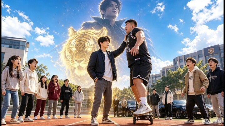 Minamaliit na estudyante pala ay underworld king isang kamay lang lipad ang bully