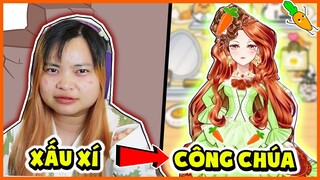 KAMUI XẤU XÍ TẬP LÀM CÔNG CHÚA XINH ĐẸP | GAME THỜI TRANG CÔNG CHÚA