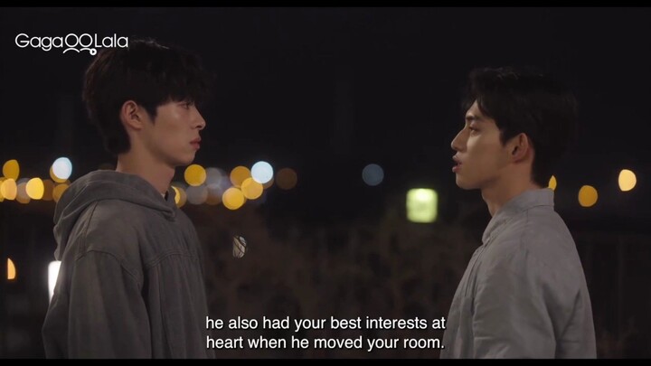 Saying that Dongha was surpised that his new hot but grumpy roommate