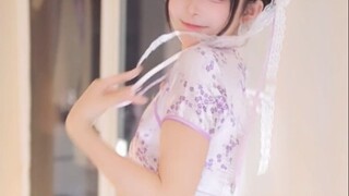 【鱼子酱】《桃花笑》中华娘套装 直播跳舞录屏