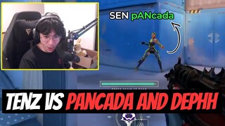 TenZ SCARED Pancada and Dephh to quit playing After Dominating them