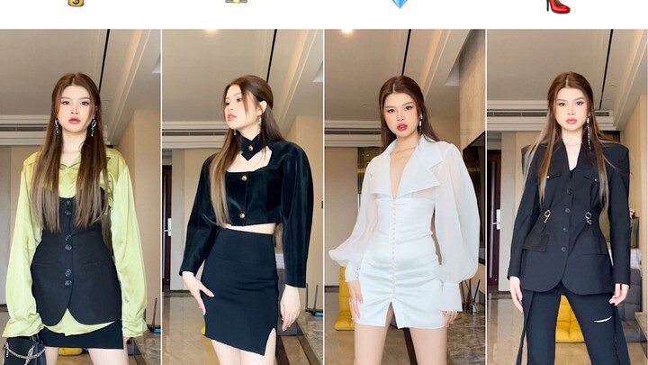 Inspirasi OOTD di Atap Gedung | 6 Gaya Anak Perempuan Konglomerat Ini Elegan dan Mewah! Seru Banget 