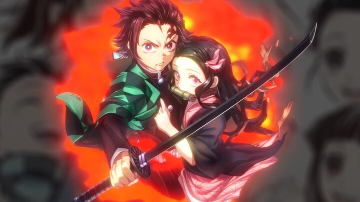 I will protect Nezuko! [Nezuko & Tanjiro dynamic wallpaper] 60X speed process with network disk down