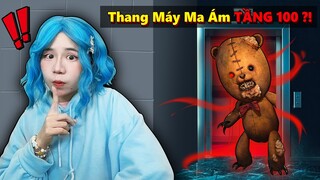 Mèo Simmy Phát Sợ Khi Đi Nhầm Thang Máy Tầng 100 Bị Ma Ám Trong Roblox