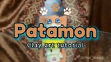 Patamon from Digimon clay art tutorial.