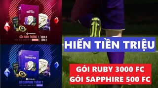 Hiến tiền triệu test gói Ruby và gói Sapphire mới ra lò!