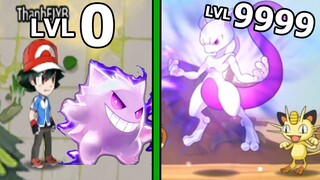 Bảo Bối Đại Chiến - Nạp Lần Đầu Nhận Shiny GENGAR Đánh Bại MEWTWO Pokemon Chibi Top Game Android Ios