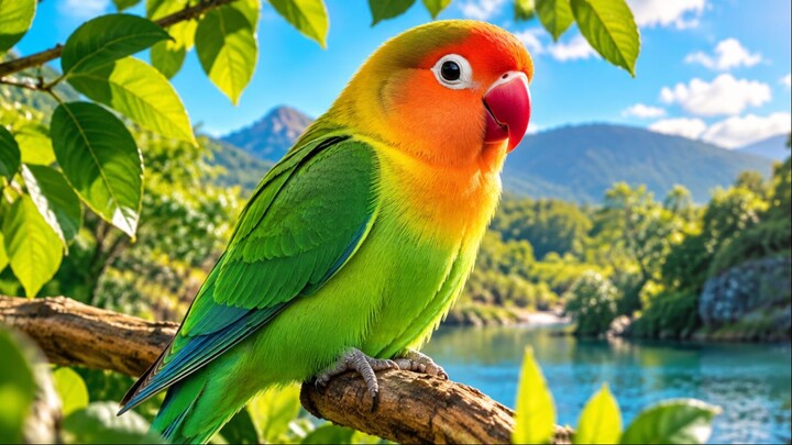 AGAPORNIS: O PÁSSARO DO AMOR QUE VAI ENCANTAR VOCÊ! 🦜❤️
