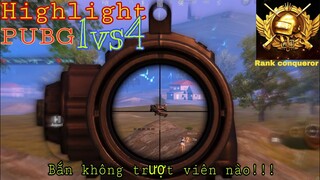 PUBG Mobile | Highlight PUBG 1vs 4 | Những Pha Xử Lý Đẹp Mắt | NC.HùngCảng