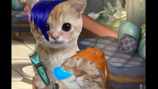 Pada hari kedua bulan kedua, naga mengangkat kepalanya, ayo potong rambut dengan kulit semangka dan 