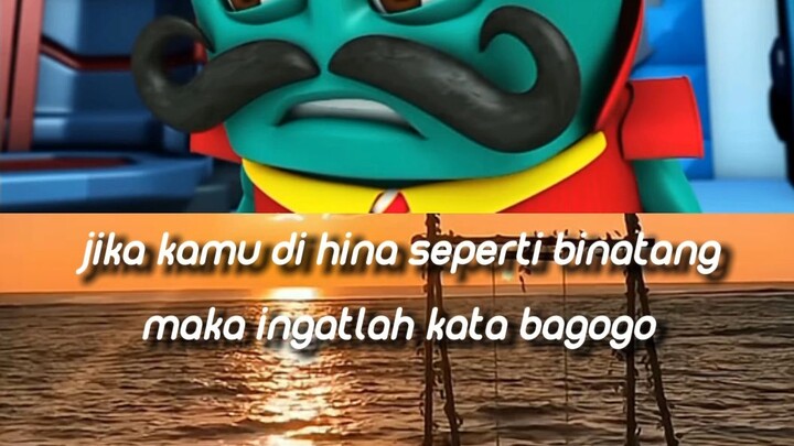 "sekarang binatang yang hina saya"