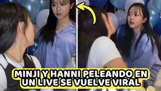 UN VIDEO DE HANNI Y MINJI DE NEW JEANS "PELEANDO" EN UN LIVE SE VUELVE VIRAL, ESTO PASO REALMENTE