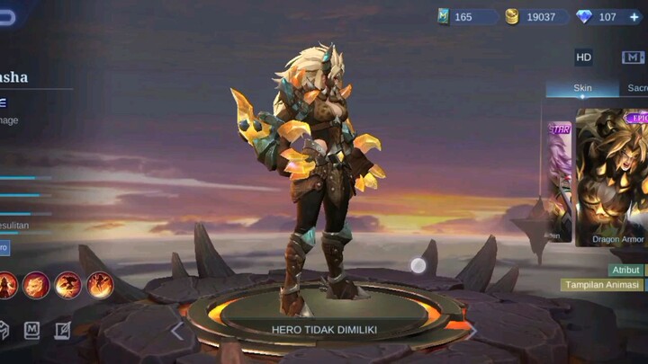 Opening Mobile Legend Marsha custom