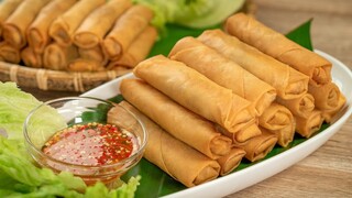 Chả Giò Chay nguyên liệu đơn giản thanh tịnh mà ăn hoài không ngán | Vegetarian Spring Rolls Recipe