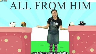 ALL FROM HIM