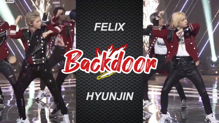 【辰菲】黄铉辰 李龙馥同屏跳backdoor