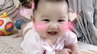 Ever since baby learned to roll over, he just can’t stop! Mom’s practically begging him to take a br