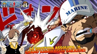 L'AMMIRAGLIO PIÙ SPIETATO IN ONE PIECE: SAKAZUKI "AKAINU" ~ MyVillain Academia