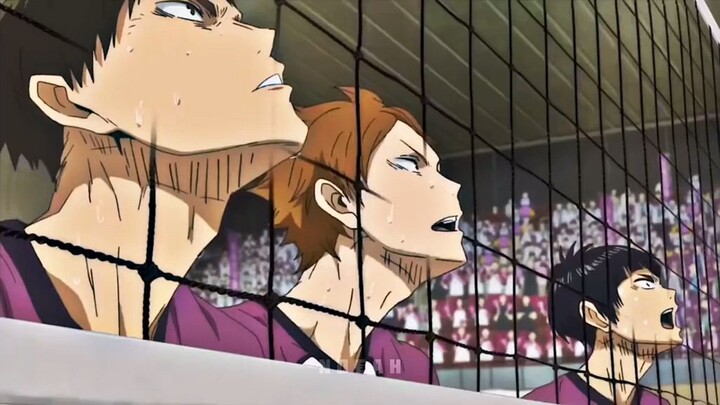 Karasuno Vs Shiritorizawa , HAIKYU