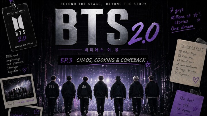 RUN BTS 2.0 | EP. 3 Chaos, Cooking & Comeback | [ENG SUB]