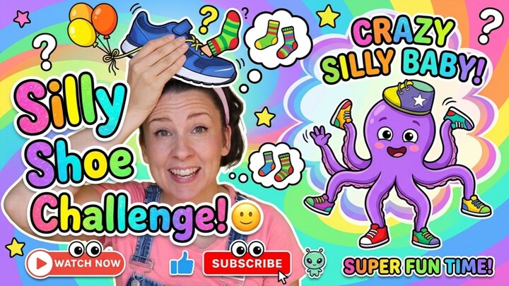 Ms. Rachel - silly shoe Challenge funny effects🤩🌈