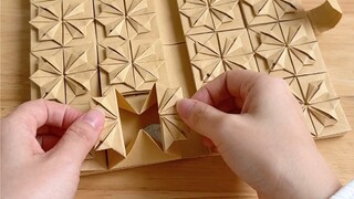 Pernahkah keluarga Anda membuat origami "Peralatan Jahit Nenek", sebuah bentuk seni yang hampir puna