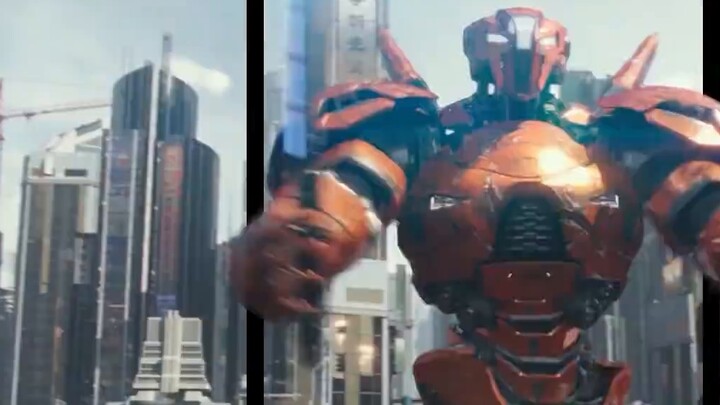 Liver explosion for 68 hours! Mechs are a man's romance "Pacific Rim" naked-eye 3D jumping screen ef