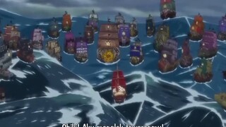 Pertarungan Roger vs shiki dipulau edwar
