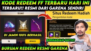 KODE REDEEM FREE FIRE TERBARU 25 MARET 2023 HARI INI