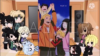 👒 Boruto's Friends react to ... 👒 Gacha Club 👒 || 🎒 Naruto react Compilation 🎒