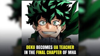 Why Midoriya Becomes a Teacher in My Hero Academia: Ending Explained