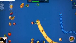 WORMSZONE.IO  HOW TO CIRCLE TOP O1 SNAKE THE MAP  4