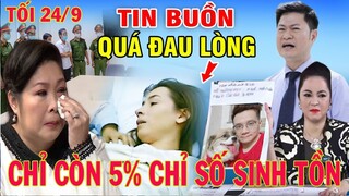 Ngày  26/9: Việt Hương và BS BV Chợ Rẫy thông báo "KHẨN" Sức Khỏe của ca sĩ Phi Nhung rất mong manh